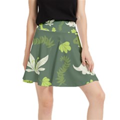 Cute Dinosaur Pattern Waistband Skirt