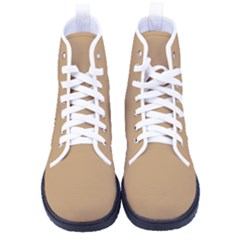 Desert Brown	 - 	high-top Canvas Sneakers