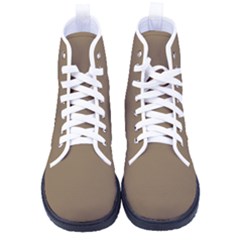 French Bistre	 - 	high-top Canvas Sneakers