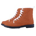 Orange Chocolat	 - 	High-Top Canvas Sneakers View2