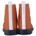 Orange Chocolat	 - 	High-Top Canvas Sneakers View4