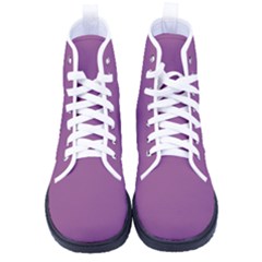 Razzmic Purple	 - 	high-top Canvas Sneakers