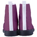 Velvet Maroon	 - 	High-Top Canvas Sneakers View4