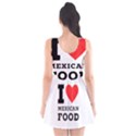 I love Mexican food Scoop Neck Skater Dress View2