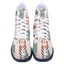 Kids Animals & Jungle Friends Men s High-Top Canvas Sneakers View1