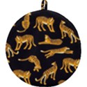 Seamless-exotic-pattern-with-tigers Round Trivet View1