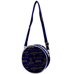 Art Pattern Design Background Graphic Crossbody Circle Bag by Ravend