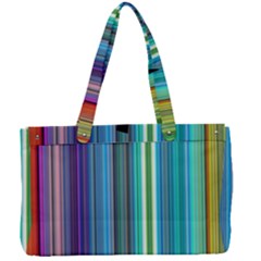 Color Stripes Canvas Work Bag by Proyonanggan