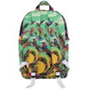 Monkey Tiger Bird Parrot Forest Jungle Style Classic Backpack View3