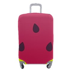 Watermelon Fruit Summer Red Fresh Food Healthy Luggage Cover (small) by pakminggu