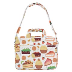 Dessert And Cake For Food Pattern Macbook Pro 16  Shoulder Laptop Bag by Grandong