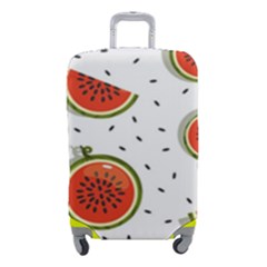 Seamless Background Pattern With Watermelon Slices Luggage Cover (small) by pakminggu