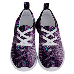 Purple Peacock Running Shoes by Bedest