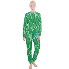 Golf Course Par Golf Course Green Women s Lounge Set by Sarkoni