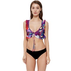 Fantasy Arts  Low Cut Ruffle Edge Bikini Top