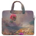 Floral Blossoms  MacBook Pro 16  Double Pocket Laptop Bag  View1