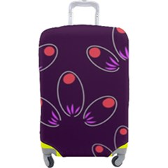 Petal Dot Seamless Pattern Luggage Cover (large) by Pakjumat