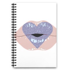 Lips -18 5 5  X 8 5  Notebook by SychEva