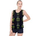 Beetles-insects-bugs- Bubble Hem Chiffon Tank Top View1