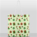 Festive Background Holiday Background Full Print Rope Handle Tote (Large) View2