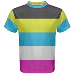 Bigender Flag Copy Men s Cotton T-shirt by Dutashop