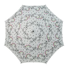 Cute Art Print Pattern Golf Umbrellas