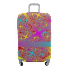 Geometric Abstract Colorful Luggage Cover (small) by Pakjumat