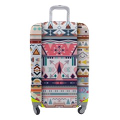 Pattern Texture Multi Colored Variation Luggage Cover (small) by Pakjumat