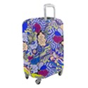 Blue Yellow Background Pattern Vector Texture Paisley Luggage Cover (Small) View2