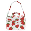 Seamless Pattern Fresh Strawberry MacBook Pro 13  Shoulder Laptop Bag  View2