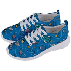 About Space Seamless Pattern Men s Lightweight Sports Shoes by Hannah976