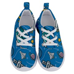 About Space Seamless Pattern Running Shoes by Hannah976