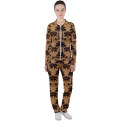 Cat Jigsaw Puzzle Casual Jacket And Pants Set