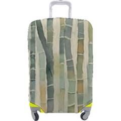 Bamboo Plants Luggage Cover (large)