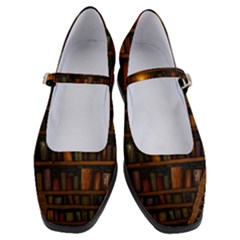 Books Library Women s Mary Jane Shoes by Ket1n9