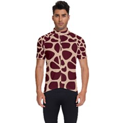 Animal Print Girraf Patterns Men s Short Sleeve Cycling Jersey by Ket1n9