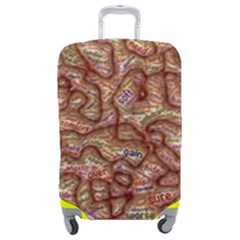 Mind Brain Thought Mental Luggage Cover (medium) by Paksenen