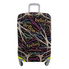 Mental Human Experience Mindset Pattern Luggage Cover (small) by Paksenen