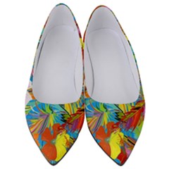 Hawaiian Leafs Colorful Leaves Women s Low Heels by CoolDesigns