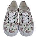 Seamless Pattern With Cute Sloths Kids  Classic Low Top Sneakers View1