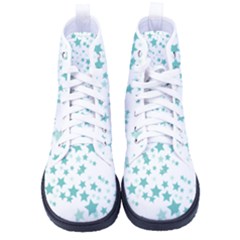 Cartoon-stars-pictures-basemap-ae0c014bb4b03de3e34b4954f53b07a1 Kid s High-top Canvas Sneakers by saad11