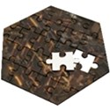 Cube Forma Glow 3d Volume Wooden Puzzle Hexagon View2