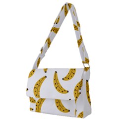 Banana Fruit Yellow Summer Full Print Messenger Bag (s) by Mariart