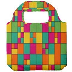 Abstract-background Foldable Grocery Recycle Bag by nateshop