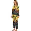 Art Paint Landscape Mountain Womens  Long Sleeve Lightweight Pajamas Set View2