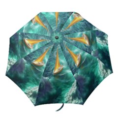 Dolphins Sea Ocean Water Folding Umbrellas