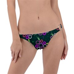 Floral-5522380 Ring Detail Bikini Bottoms