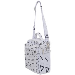 Memphis Pattern Crossbody Day Bag by Apen