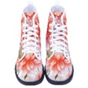 Flowers Plants Sample Design Rose Garden Flower Decoration Love Romance Bouquet Men s High-Top Canvas Sneakers View1