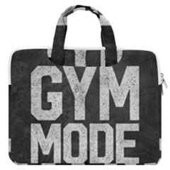 Gym Mode Macbook Pro 13  Double Pocket Laptop Bag by Store67